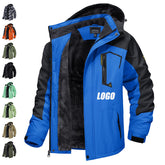 New Autumn Winter Insulated Windproof Waterproof Men's Hooded Jacket
